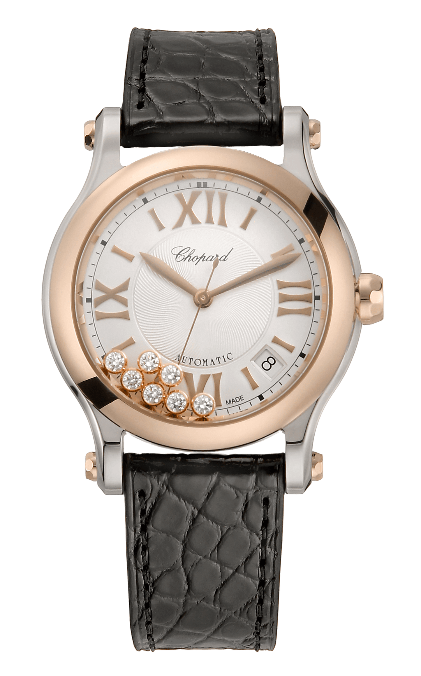 HAPPY SPORT 750er-Roségold/Stahl