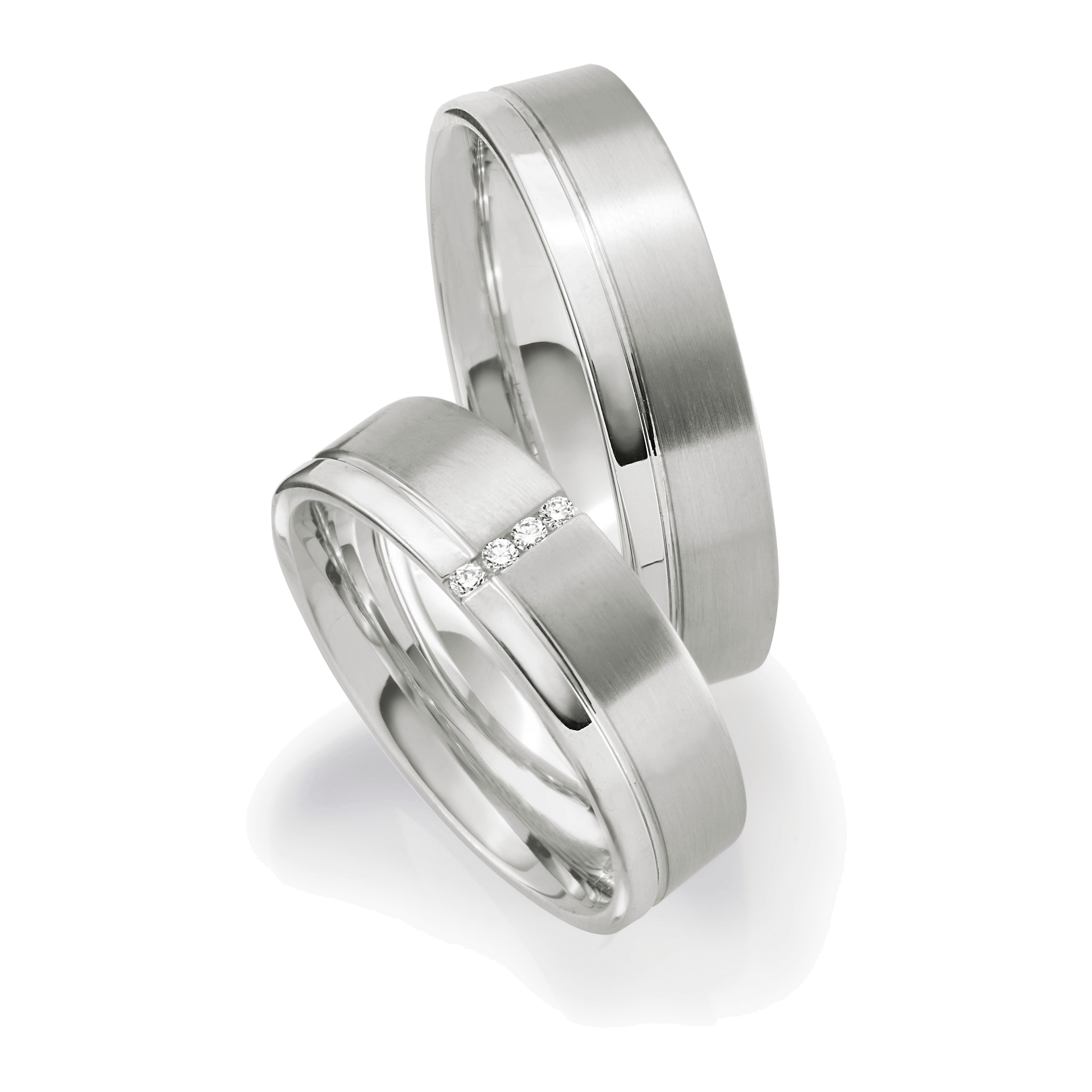 Trauringe Weißgold