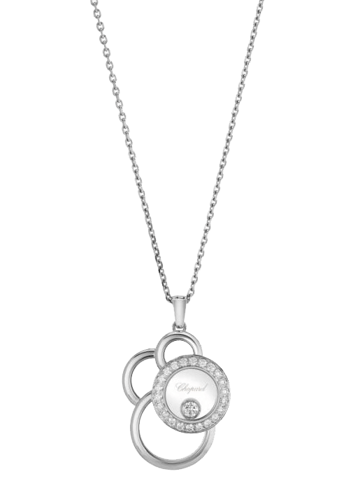 “Happy Dreams” 750er-Weißgold mit Kette