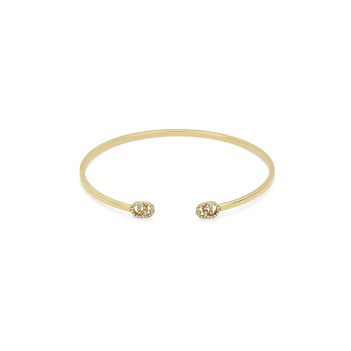 GG Running Armband in Gelbgold mit Diamanten