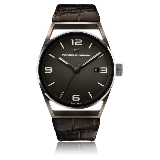 1919 DATETIMER ETERNITY BROWN ALLIGATOR LEATHER