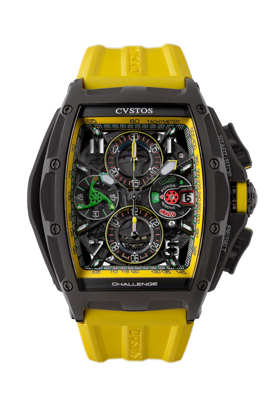 Chrono Black Steel / Yellow