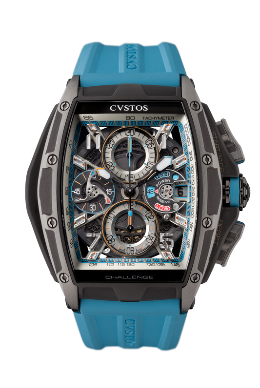 Chrono Grey Brancard Black Titanium / Blue