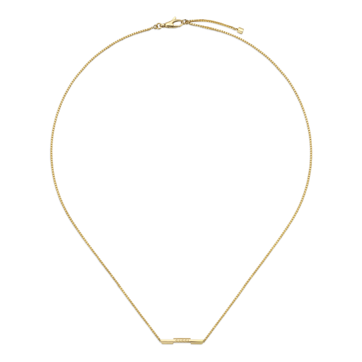 Gucci Link to Love Halskette in Gelbgold