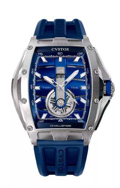 Twin-Time Steel Blue Dial